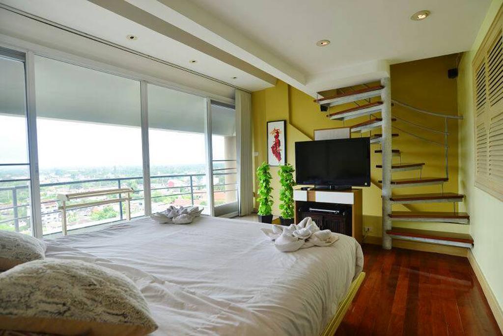 Apartamento Penthouse Galare Thong Tower Chiang Mai Habitación foto